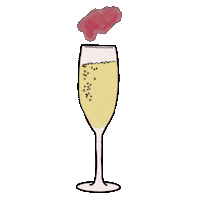 artofsucre champagne sugar watermelon bubblegum Sticker