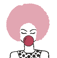 artofsucre champagne sugar watermelon bubblegum Sticker