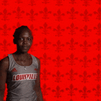 Track Field Go Cards GIF by Louisville Cardinals