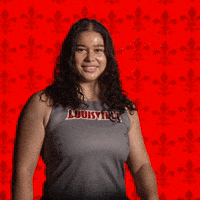 Track Field Go Cards GIF by Louisville Cardinals