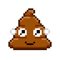 Art Shitting Sticker by Poopies.io