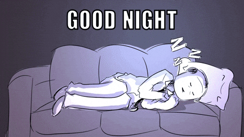 Good Night Sleeping GIF by CC0 Studios