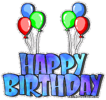Happy Birthday Sticker