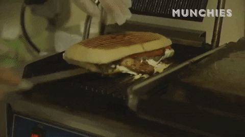 cheese sandwich GIF by Munchies