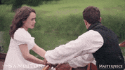 Theo James Rowing GIF by MASTERPIECE | PBS