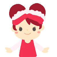 Happy Girl Sticker by ichigoclub