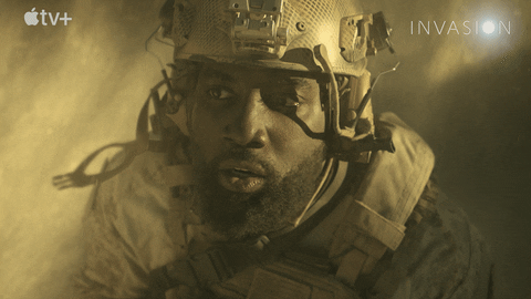 Shocked Shamier Anderson GIF by Apple TV+