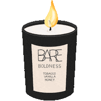 Scented Candle Sticker by BAREKollections