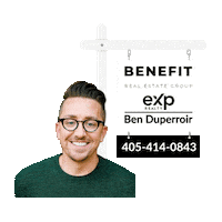benefitrealestate benefit real estate benjamin duperroir Sticker