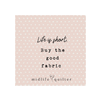 Quilting Sticker by Midlife Quilter