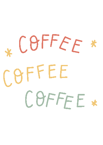 Coffee Drink Sticker by Juwel-lettering