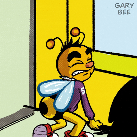 Bee Struggling GIF by VeeFriends