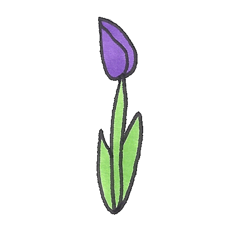 flower plant Sticker by Art Baby Girl