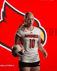 Volleyball GIF by Louisville Cardinals