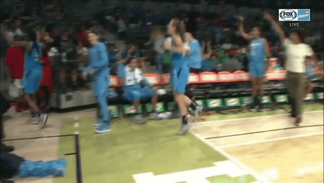 atlanta dream celebration GIF by WNBA
