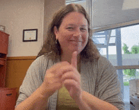 Sign Language Time GIF by CSDRMS