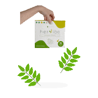 Herwell green fiber herwell hervibe Sticker