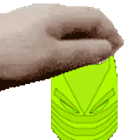 ThatSovekGuy giphyupload pet petting bionicle Sticker