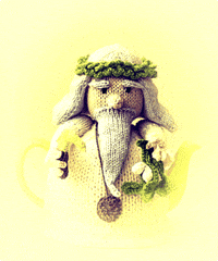 Winter Solstice Wizard GIF by TeaCosyFolk