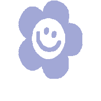 Flower Smile Sticker