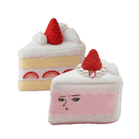 Happy Birthday Cake Sticker
