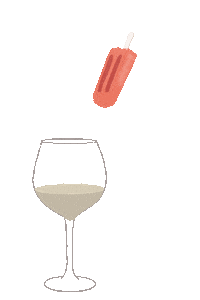 LoopyDoopyBar wine cocktail summertime conrad Sticker