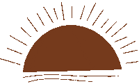 Sunset Sunshine Sticker by Rainberry Baby
