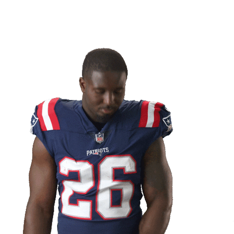 Sony Michel Reaction Sticker by New England Patriots