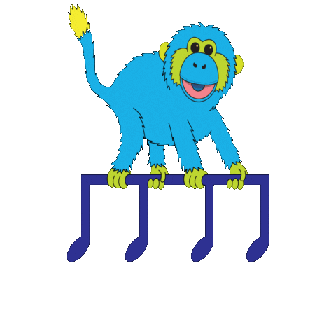 tinybeatsuk giphygifmaker music monkey franchise Sticker