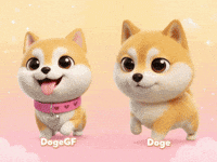 Good Vibes Love GIF by DogeGF