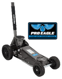 proeagle jack proeagle pro eagle 2tonbigwheeloffroadjack Sticker