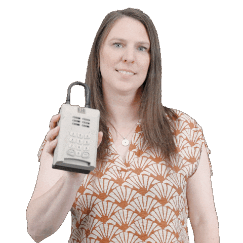 Kelsey Lockbox Sticker by Lovejoy Real Estate