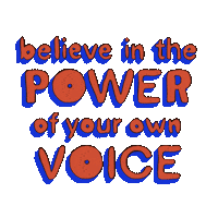 israat_chan power inspiration believe voice Sticker