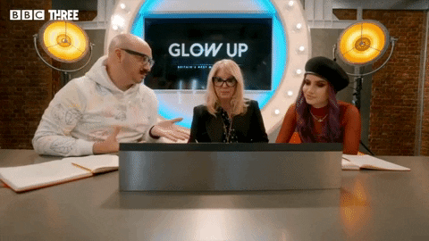 Make-Up Reaction GIF by BBC Three