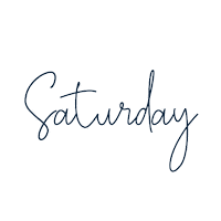 Weekend Saturday Sticker by Jess Homer