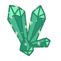 AnaisMunier magic cristals Sticker