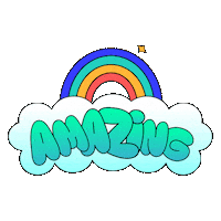 Rainbow Sticker by TheLittleLabs