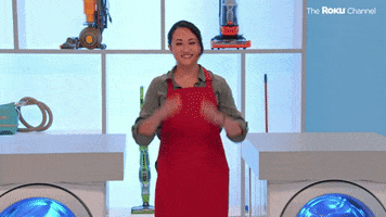 Squeaky Clean GIF by The Roku Channel