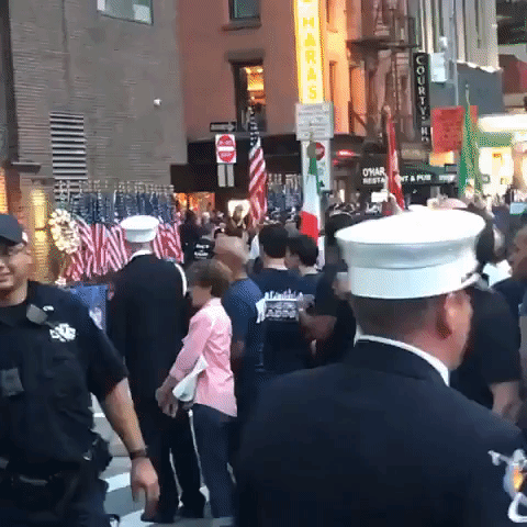 New York Parade Honors 9/11 Victims on Anniversary of Terrorist Attacks