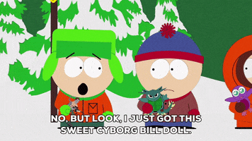 kyle and stan GIF by South Park 