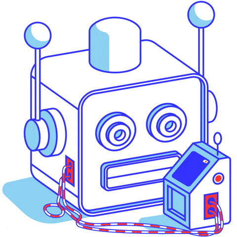 RobotHouse giphyupload robot think brain GIF