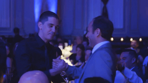 hugging smile GIF by Clio Awards