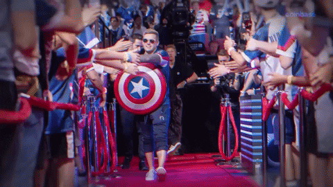 Captain America Usa GIF by TeamLiquid