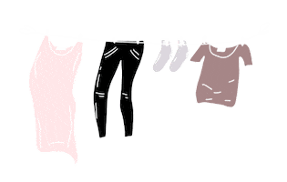 Clothes Cleaning Sticker by feierSun