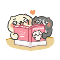 Cat Read Sticker