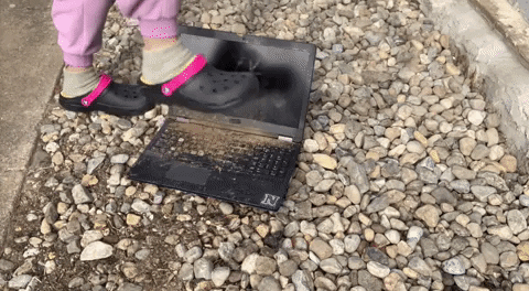 Jump Laptop GIF by Speedy Ortiz