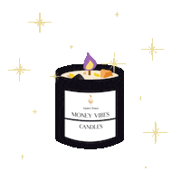 Opulent_Femme candle business coach money vibes opulent femme Sticker