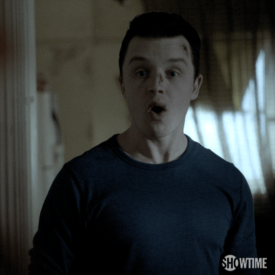 season 4 shielding eyes GIF by Shameless