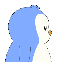 Penguin Wow Sticker by Pudgy Penguins