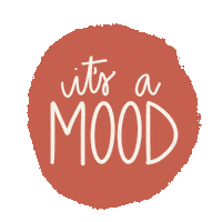 tminspired mood orange vibe relatable Sticker